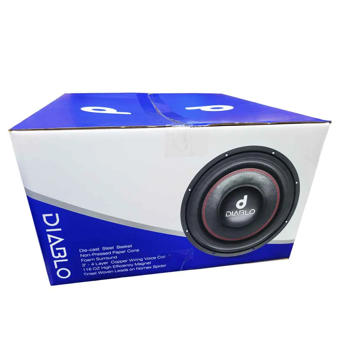 Diablo DB-15D2 V2 15" 4000W Max Dual 2-Ohm Voice Coil DVC Car Audio 15 inch Subwoofer image 2