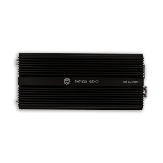 NA-K3000D | 3000W RMS @ 1-Ohm Class D 1-Channel Monoblock Car Amplifier Made In Korea Team Series image 1
