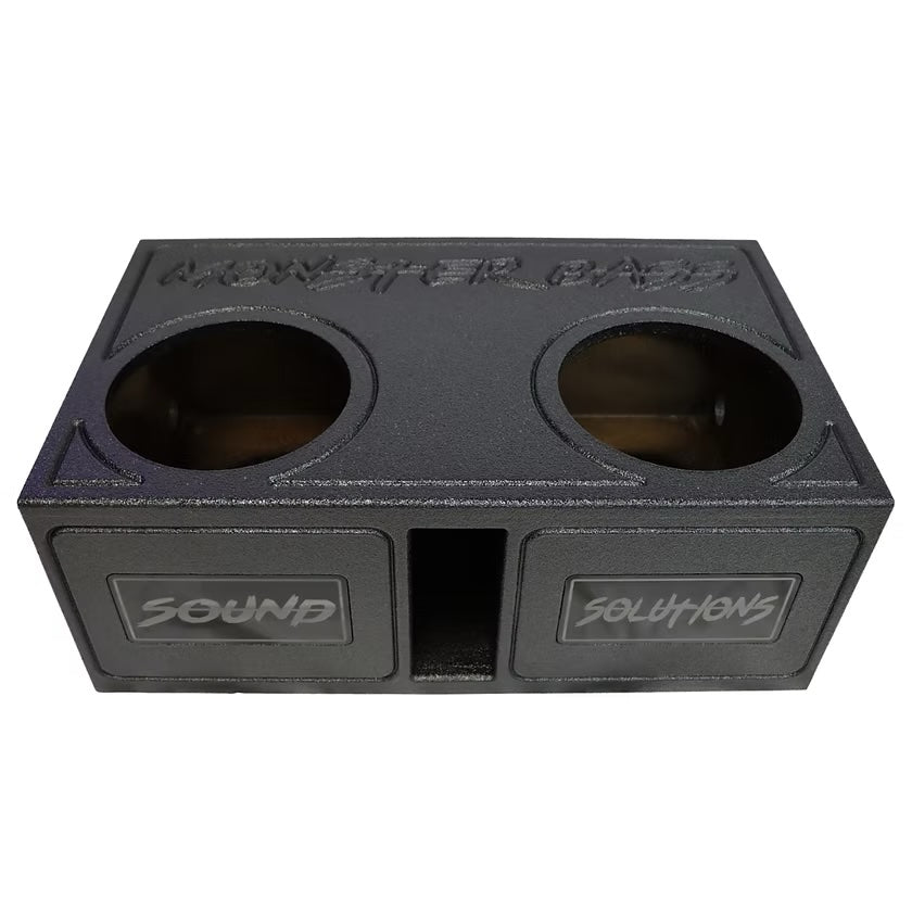 Super Car Audio 2x12 ported heavy duty Monster Bass subwoofer box