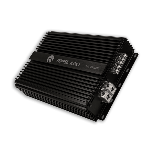 NA-K1000D | 1000 Watts @ 1-Ohm Class D 1-Channel Monoblock Car Amplifier Made In Korea Team Series image 1