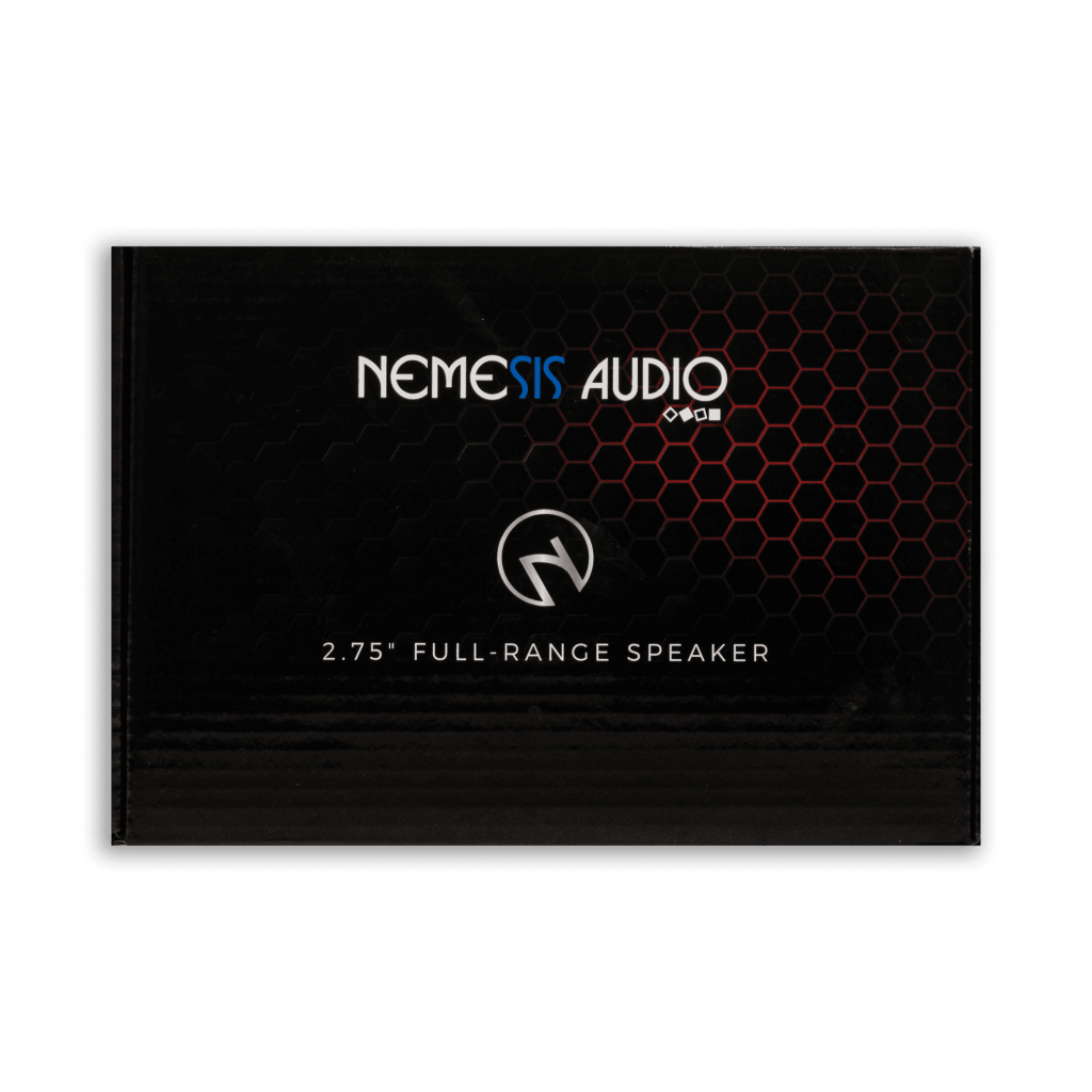 Nemesis Audio NA-2.75 2.75-inch full range speaker retail box front