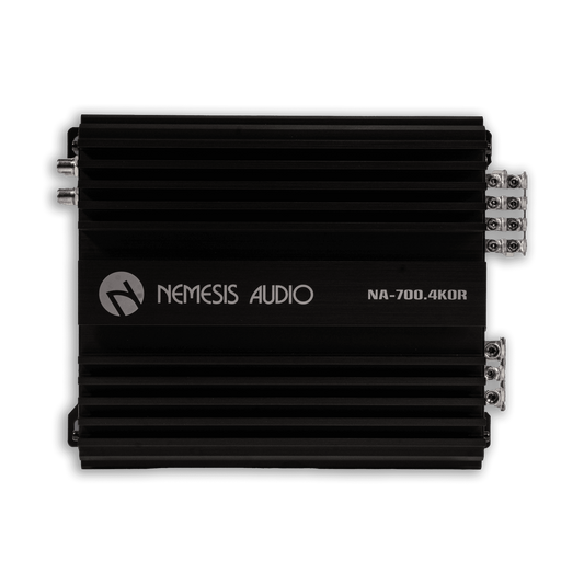 Nemesis Audio NA-700.4KOR Korean speaker amplifier front panel