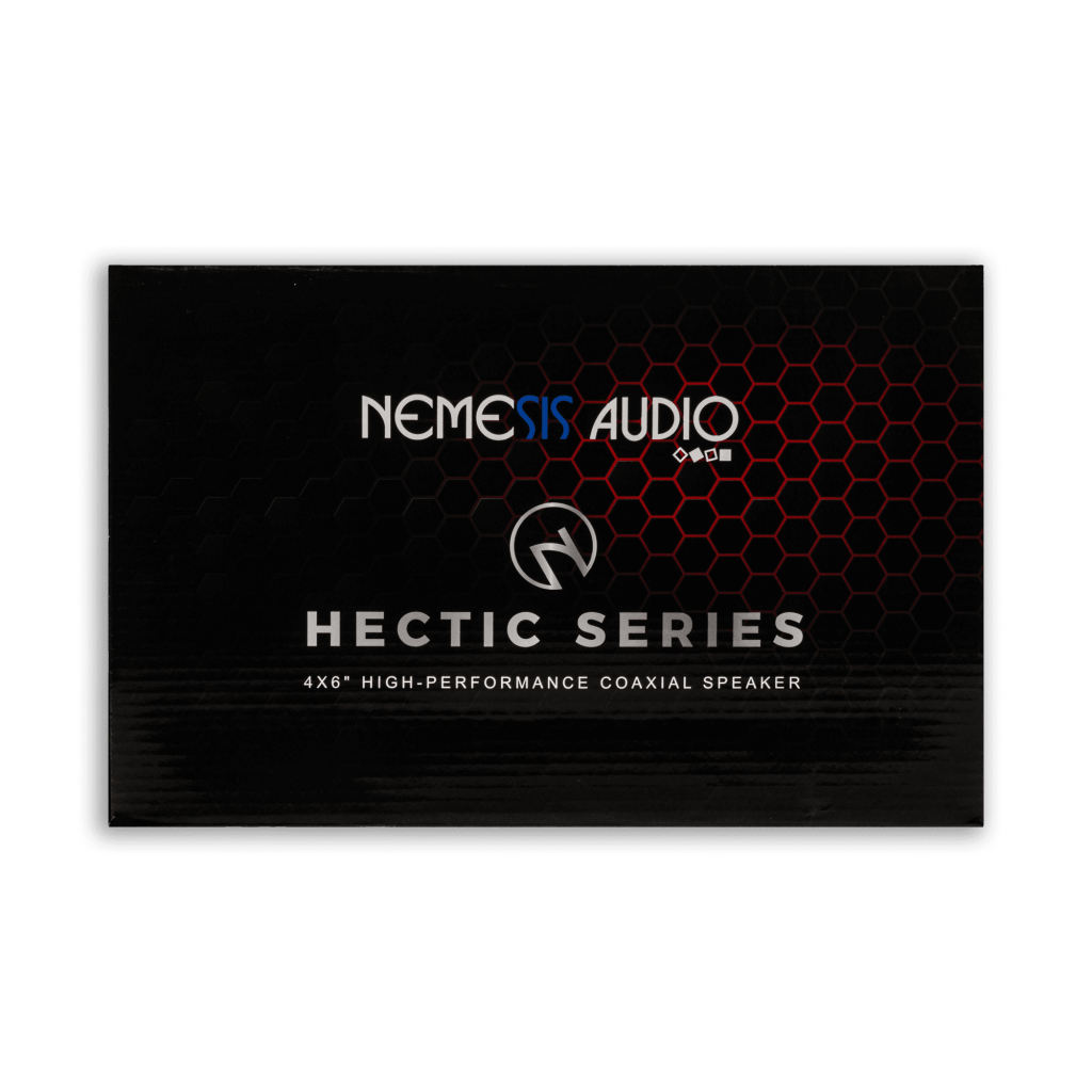 Nemesis Audio NA-4.6HCX 4x6-inch 80W RMS speaker retail box front