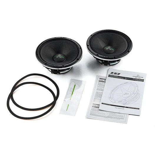 Deaf Bonce AP-M67AC NEO 300W RMS midrange speakers pair angle view