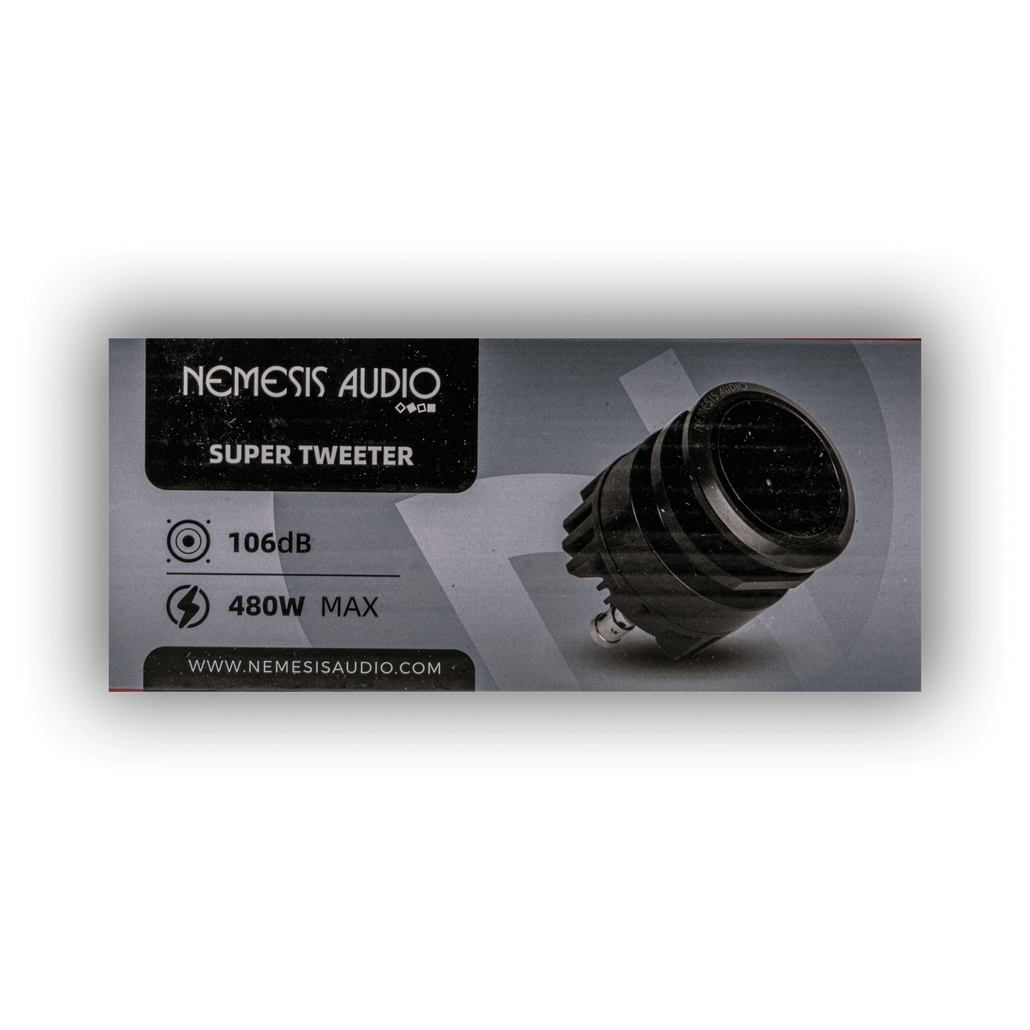 Nemesis Audio NEO-TW66 480W max tweeter pair retail box front