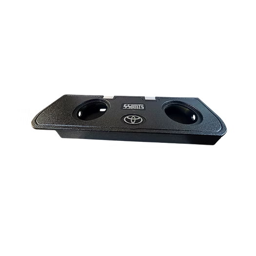SSBOXES Toyota Tundra CrewMax under-seat subwoofer enclosure angled view