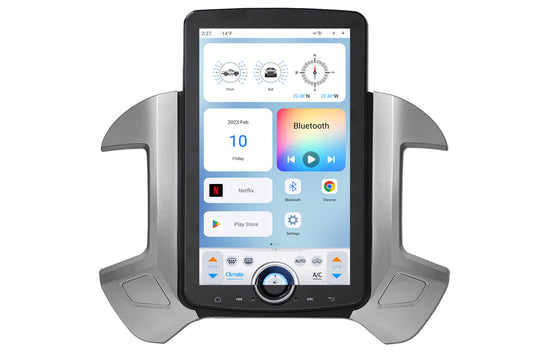 T-style radio backup camera steering wheel controls