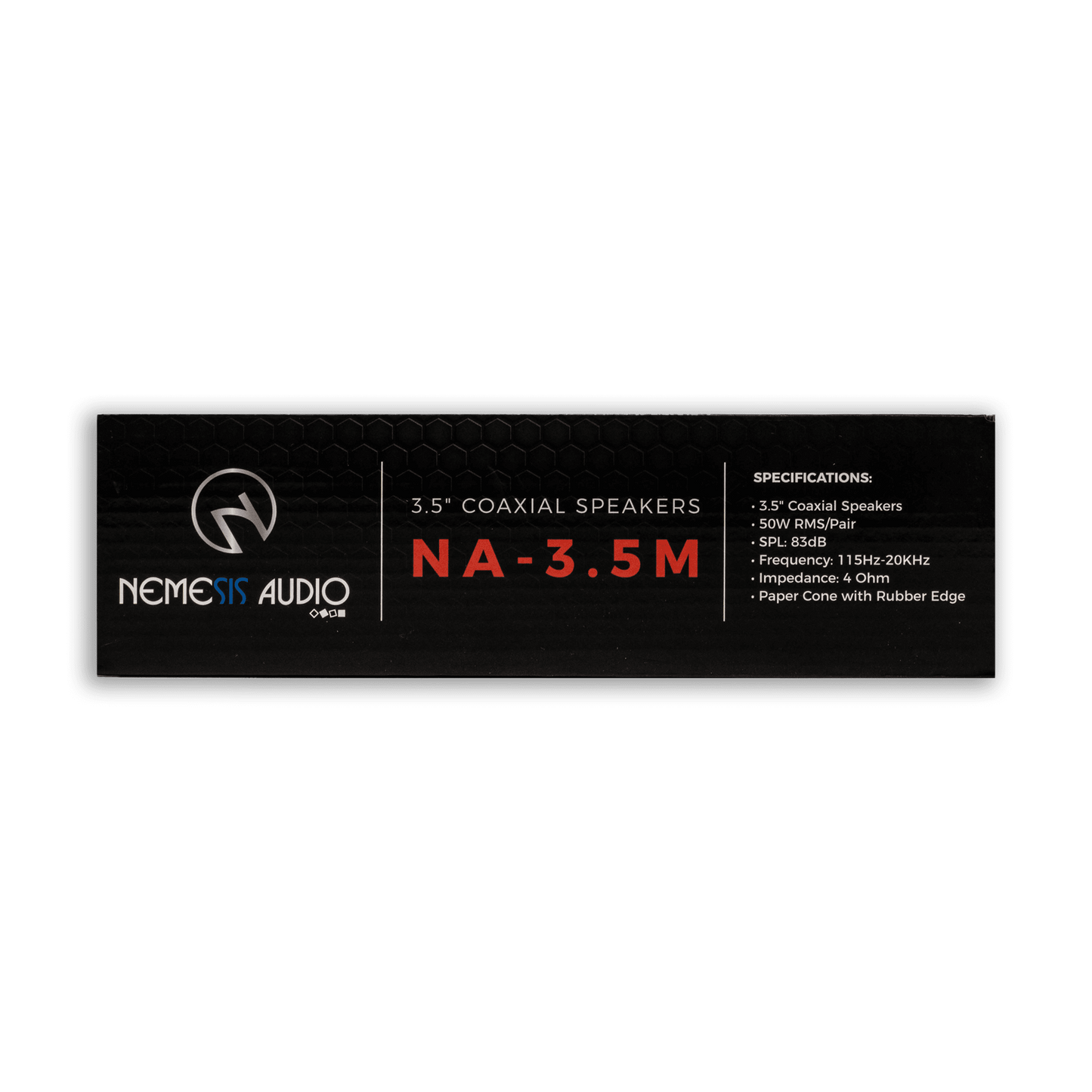Nemesis NA-3.5M | 3.5″ Coaxial Speakers 50W RMS 4-Ohm image 4