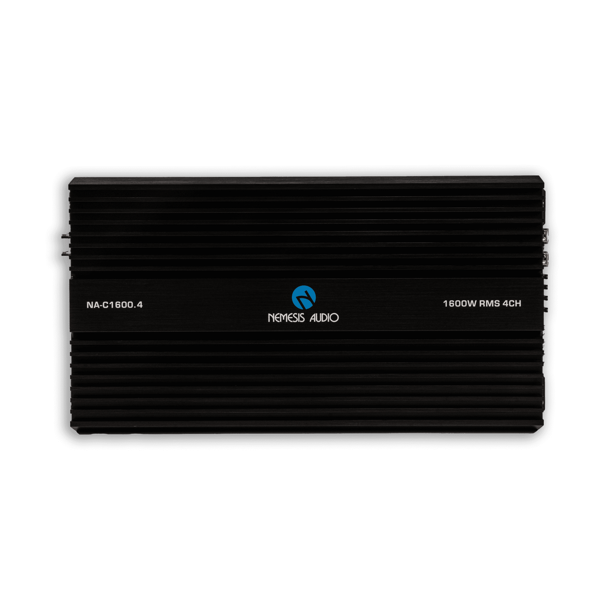 Nemesis Audio NA-C1600.4 high output 4-channel speaker amplifier front panel