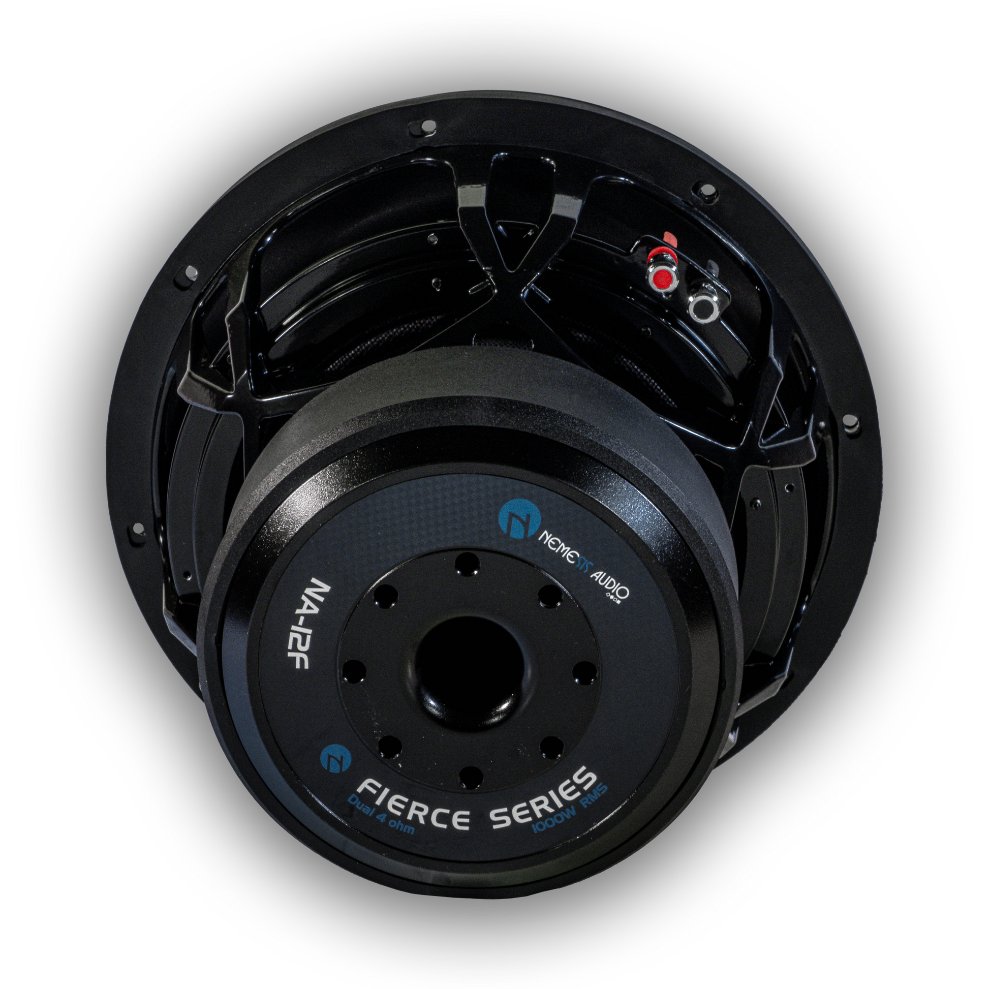Nemesis Audio NA-12F 1000W RMS subwoofer rear magnet view