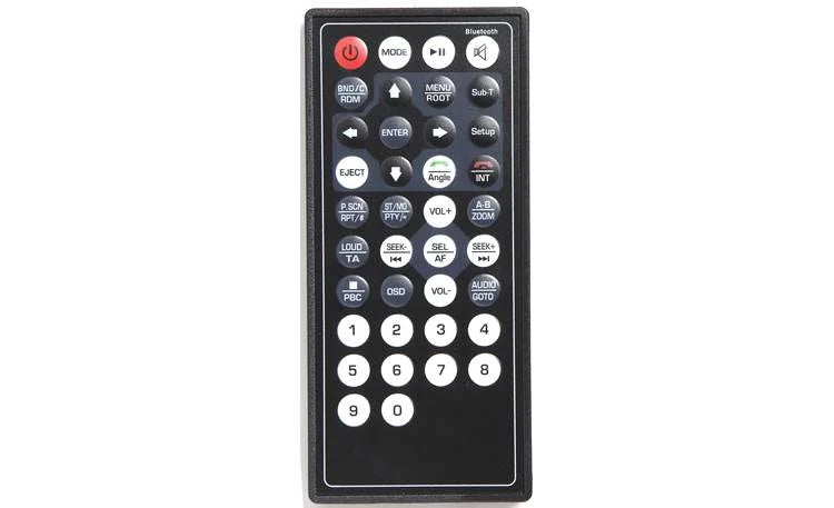Soundstream VR-651B touchscreen DVD receiver rear connections