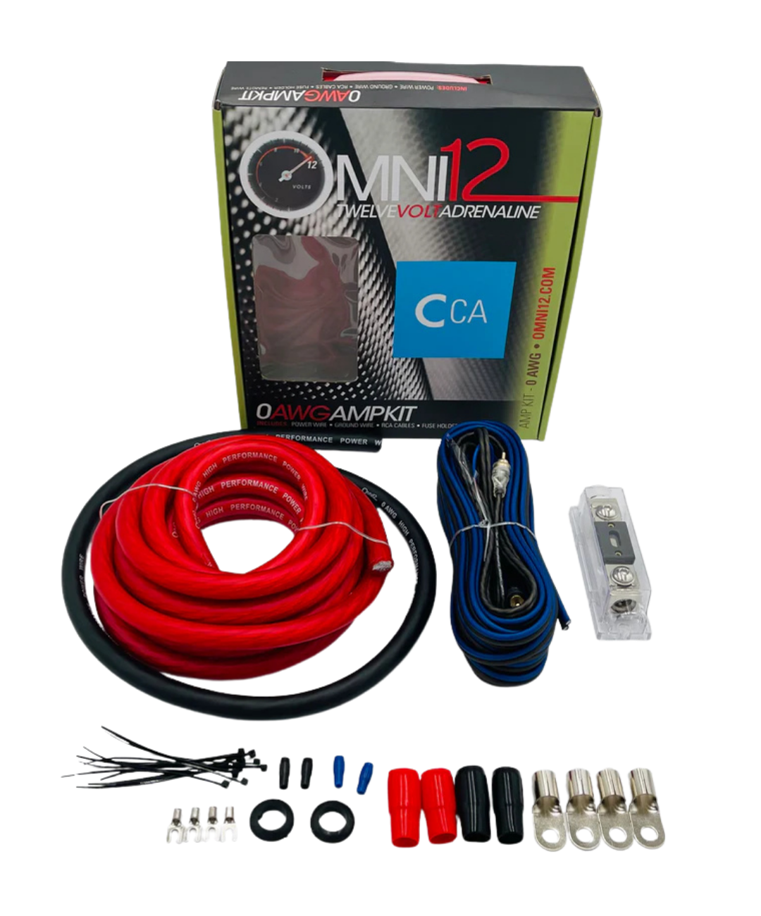 0AWG CCA Omni12 wiring kit