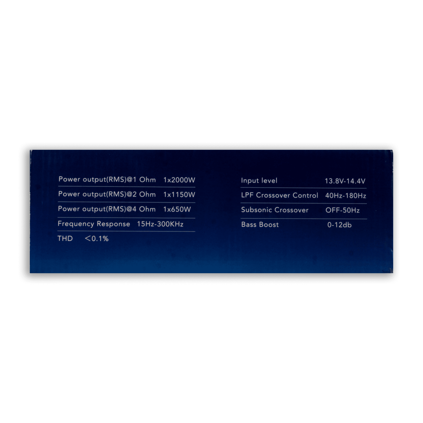 NA-C2000.1D | 2000W RMS Monoblock Class-D Amplifier image 6