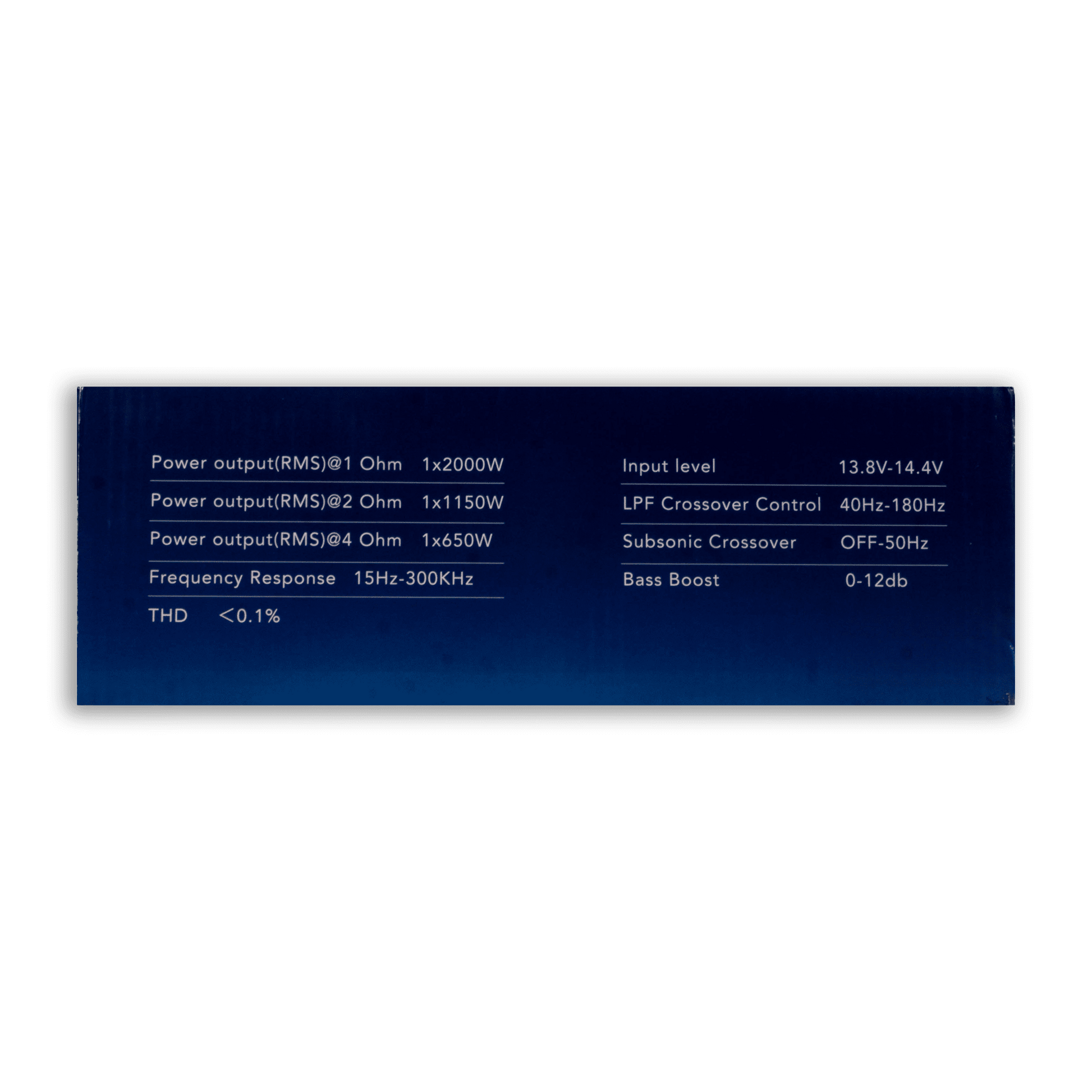 NA-C2000.1D | 2000W RMS Monoblock Class-D Amplifier image 6