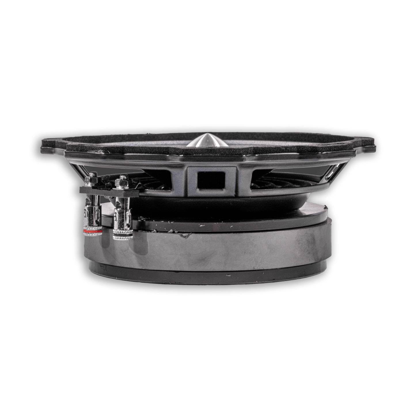 Nemesis Audio NA-65MR speaker basket detail for custom truck audio
