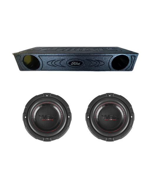 DB Drive dual 8 box and subs package with WDX G2 subwoofers