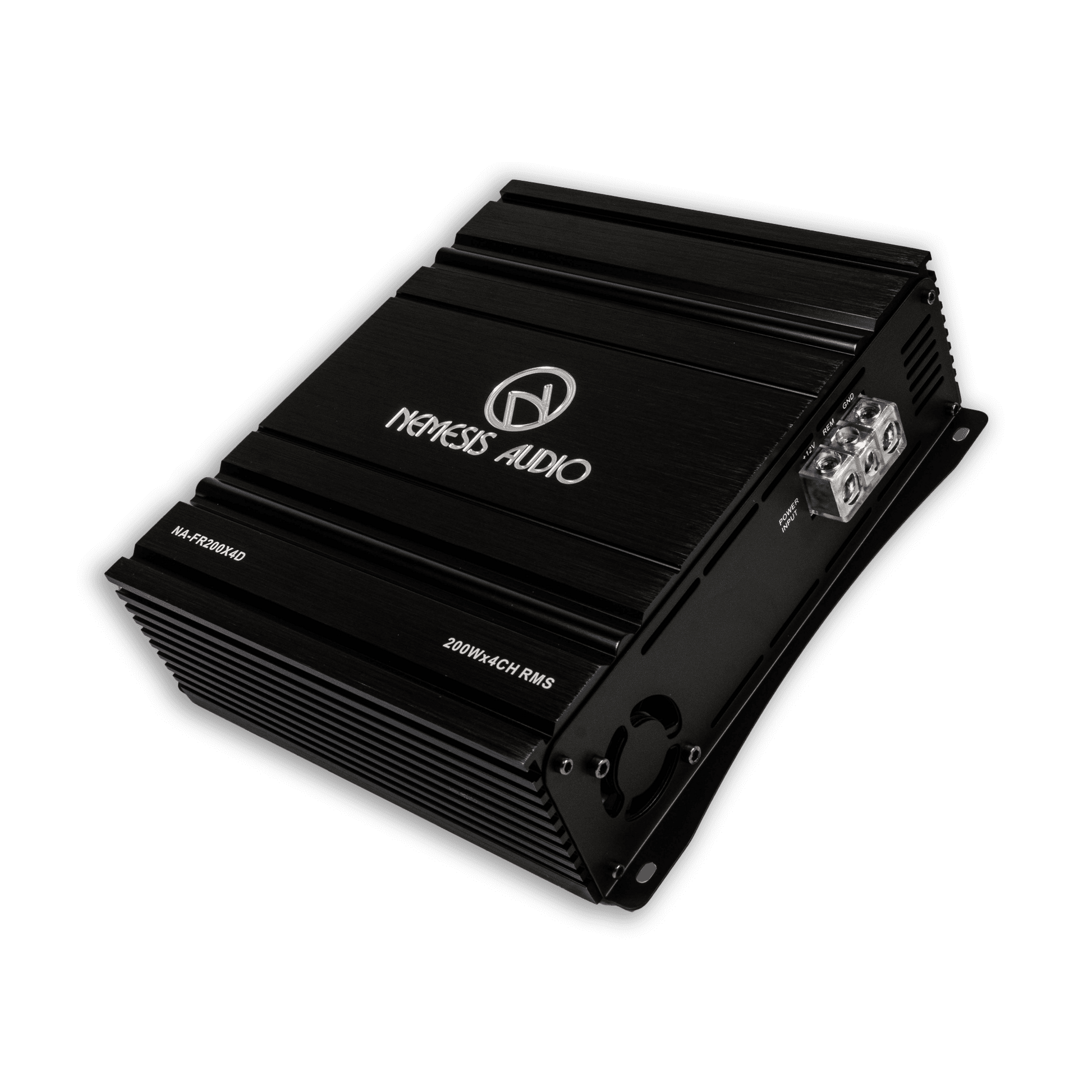 Nemesis Audio NA-FR200X4D 800W RMS full range 4-channel amplifier right side view