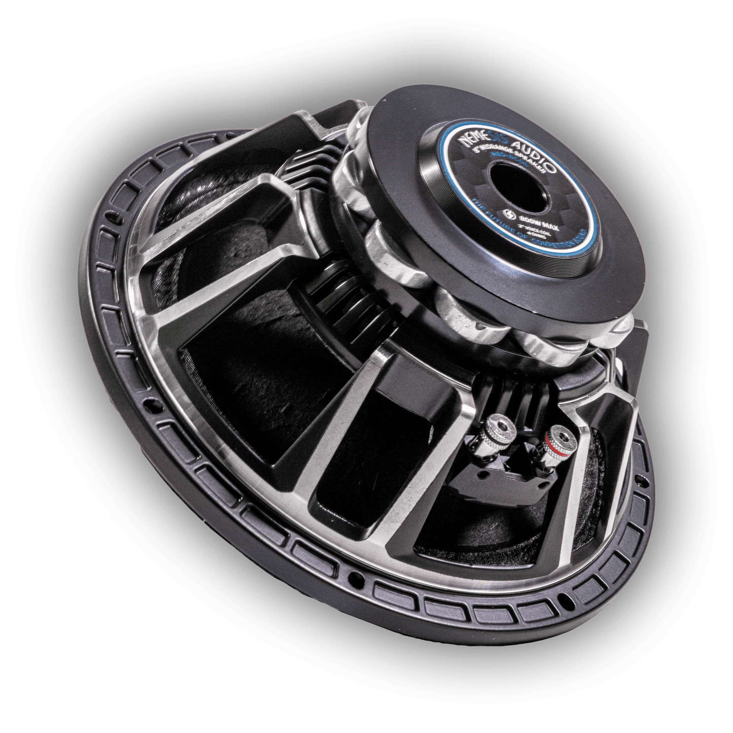 Nemesis Audio NEO-8COL car audio midrange speaker side view