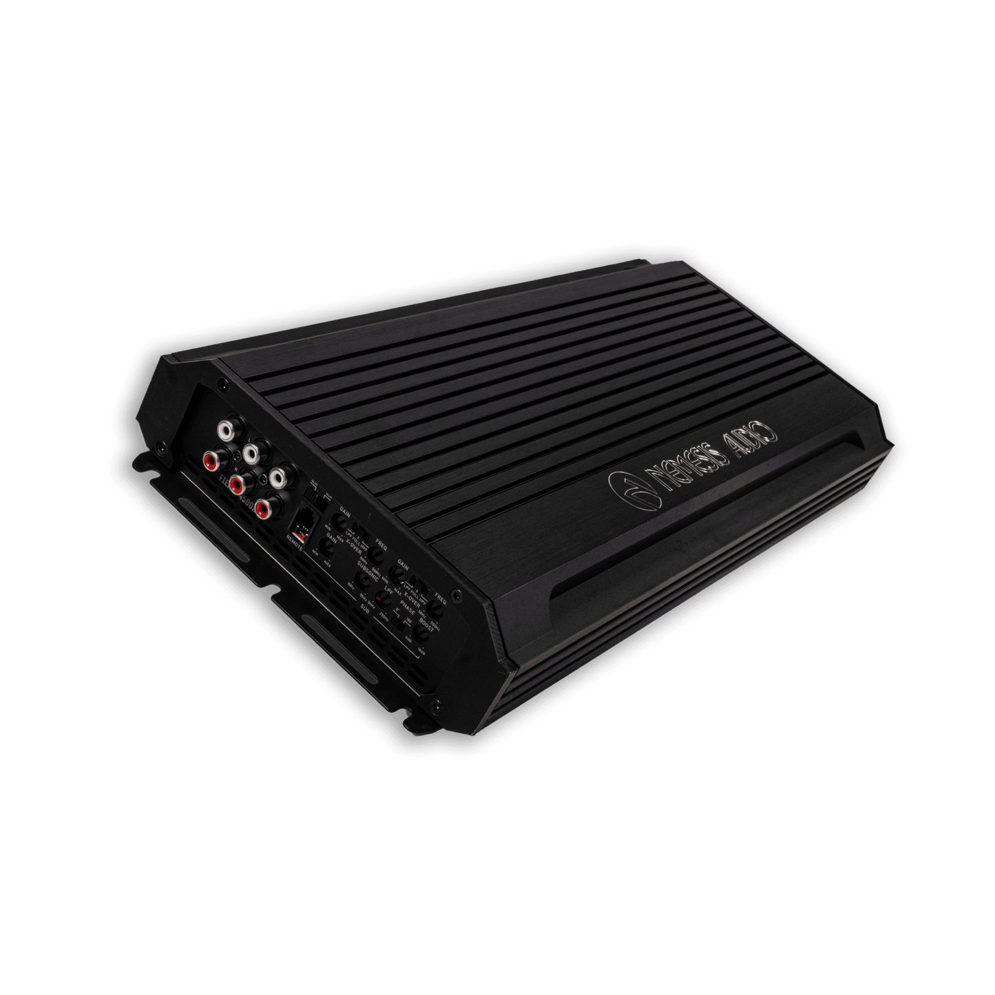 Nemesis Audio FIERCE-4500X5D 5-channel Class D amplifier left view