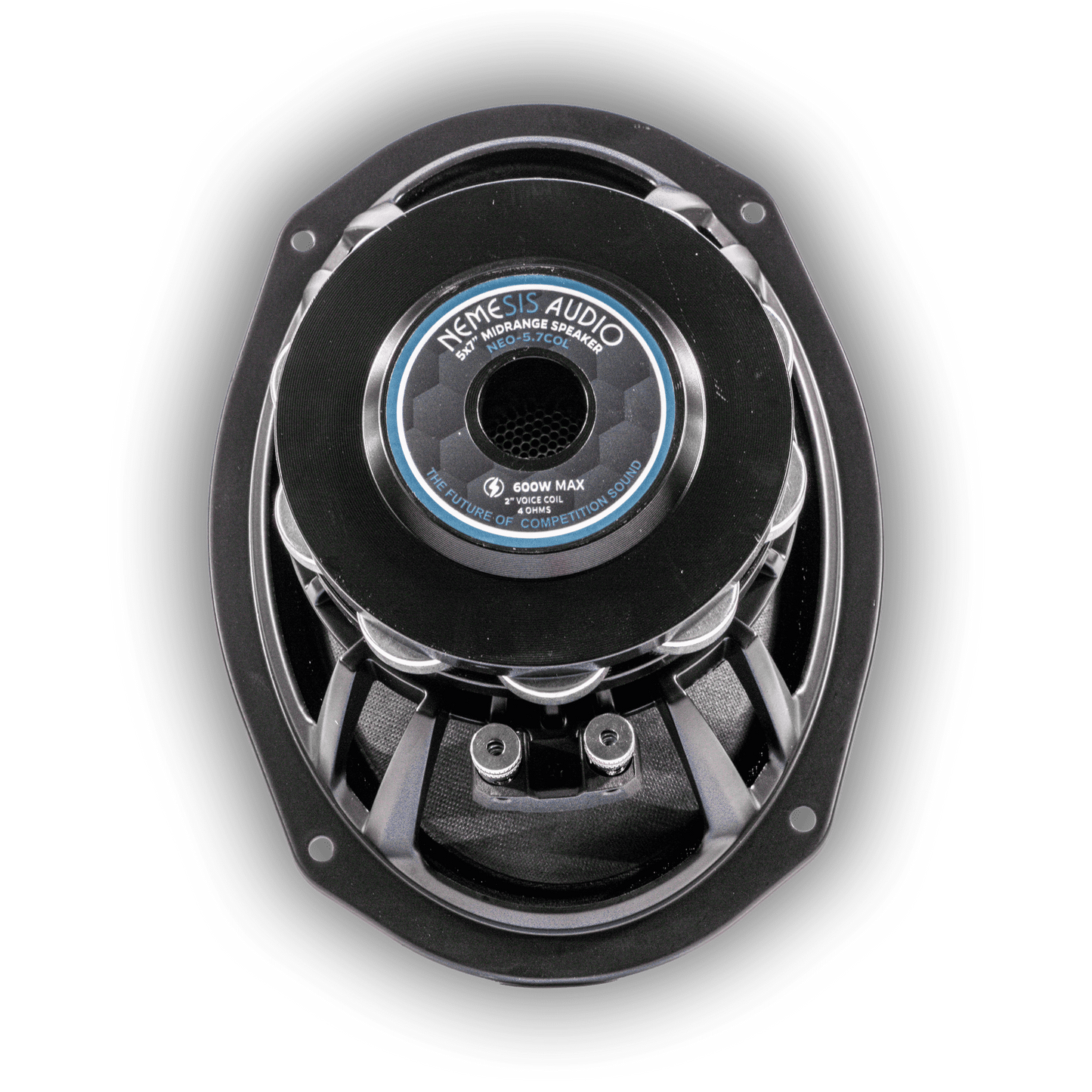 Nemesis NEO-5.7COL 4 ohm pro coaxial speaker rear magnet view