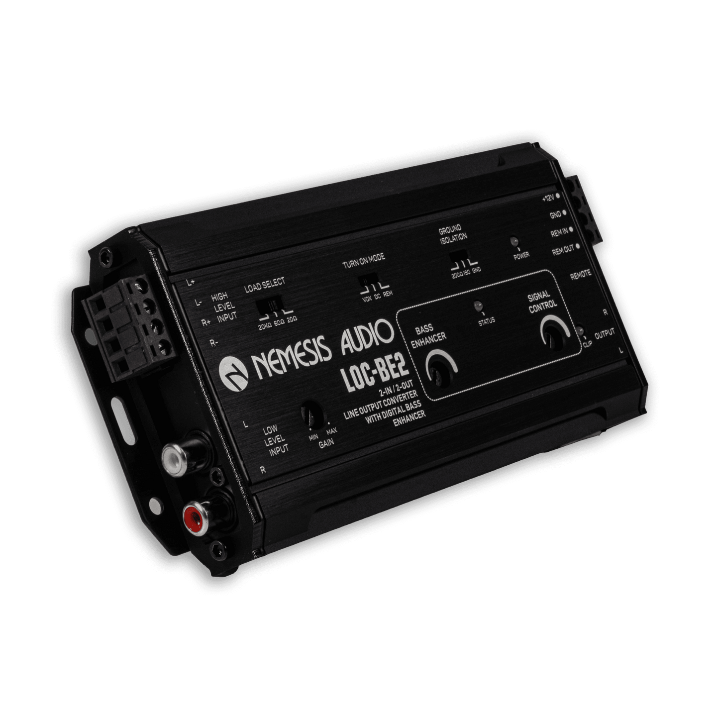 LOC-BE2 | 2-In / 2-Out Line-Output Converter with Digital Bass Enhancement Processor image 2