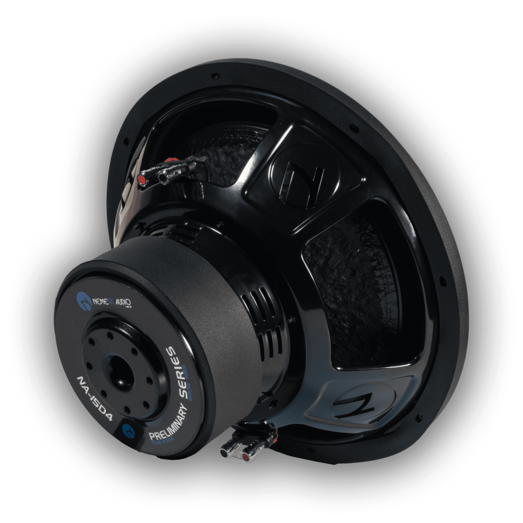Nemesis Audio NA-15D4 15-inch subwoofer left side view