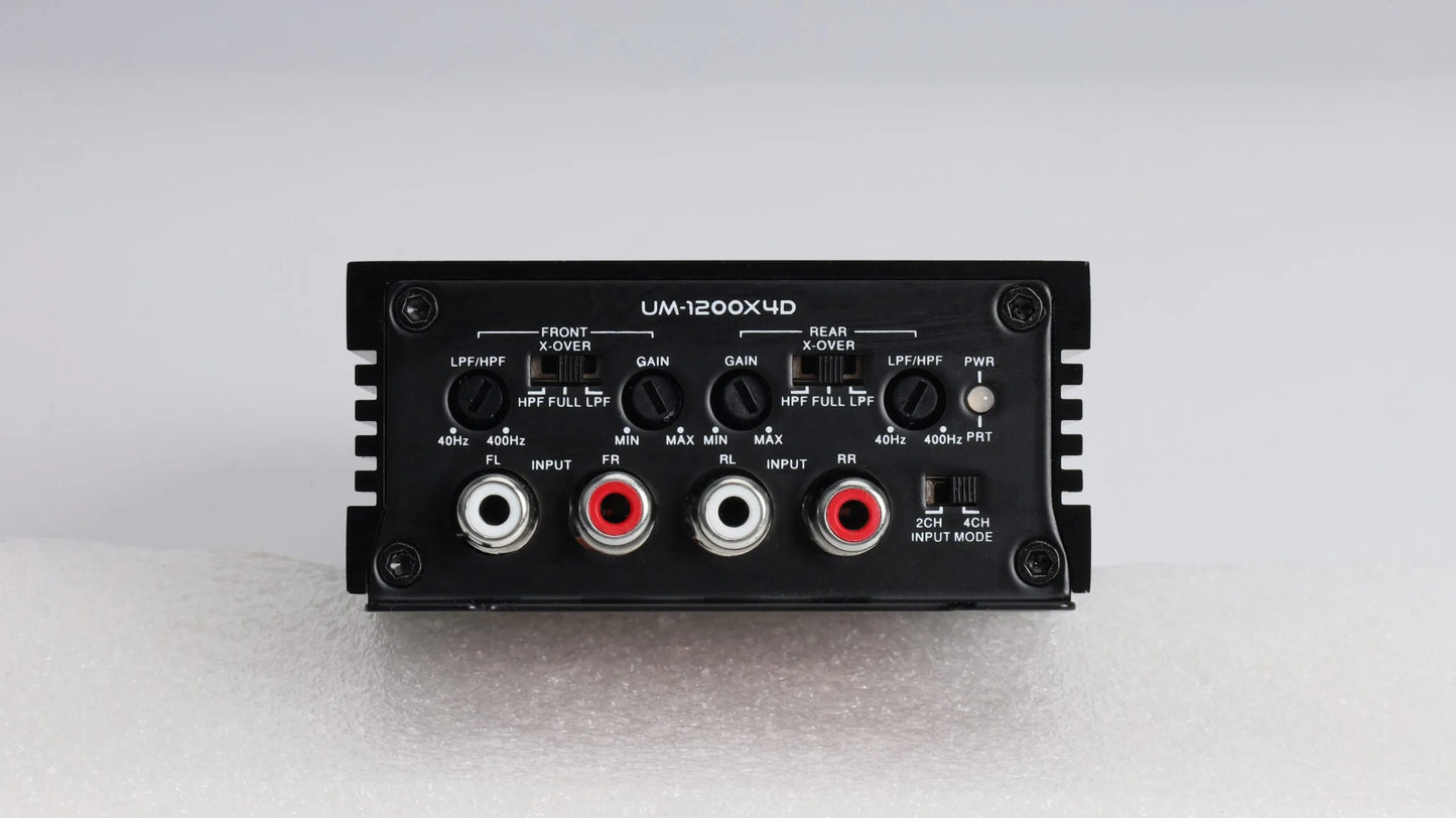 UM-1200X4D | 1200W Max/ 600W RMS 4-Channel Ultra Micro Class D Amplifier image 4