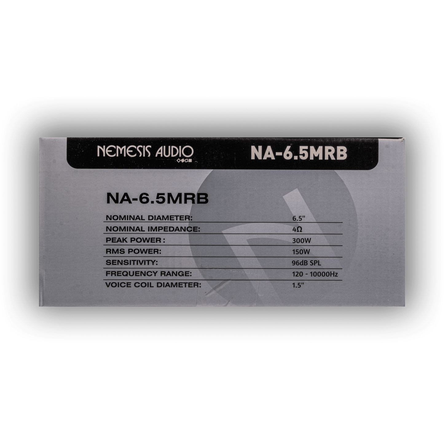 NA-6.5MRB | 6.5″ Midrange Speaker 300W Max 150W RMS 1.5″ Voice Coil 4-Ohm image 5