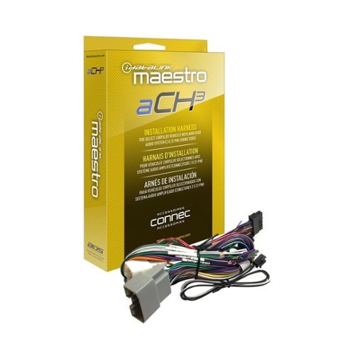 iDatalink HRN-AR-CH3 Maestro AR Amplifier Replacement Module Wire T-Harness