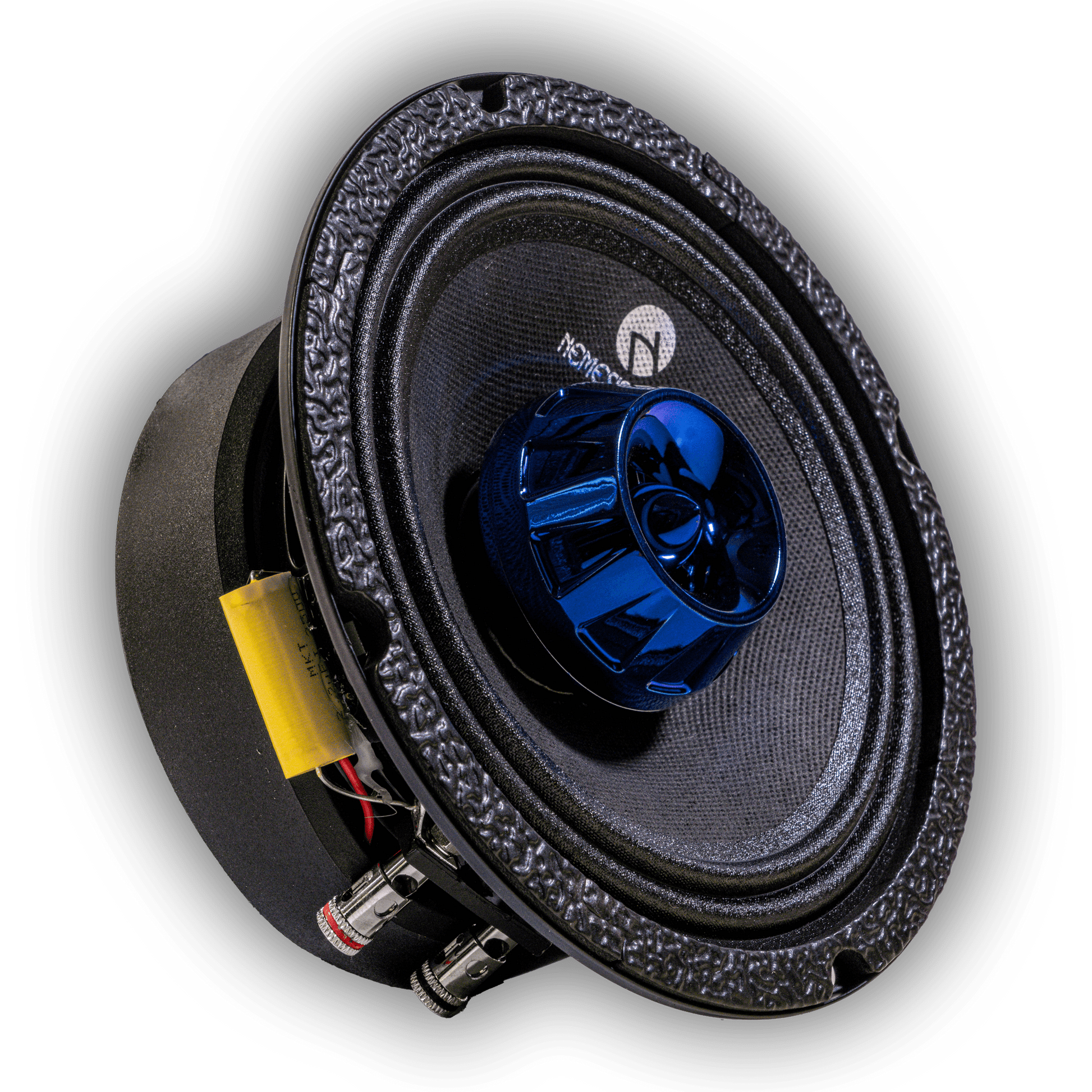 Nemesis Audio NA-PRO65 pro coaxial door speaker side angle