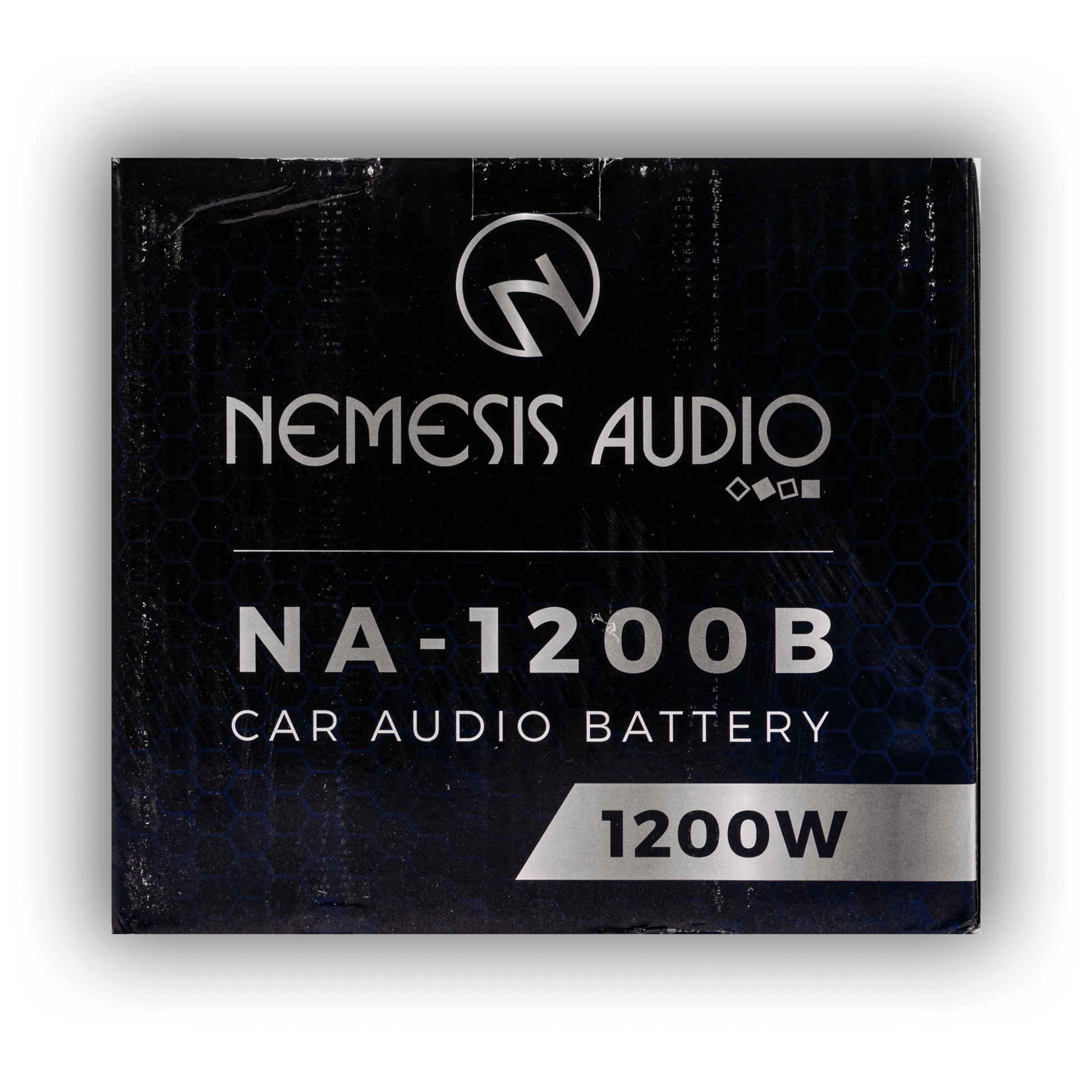 Nemesis Audio NA-1200B 40Ah amplifier power support battery front view