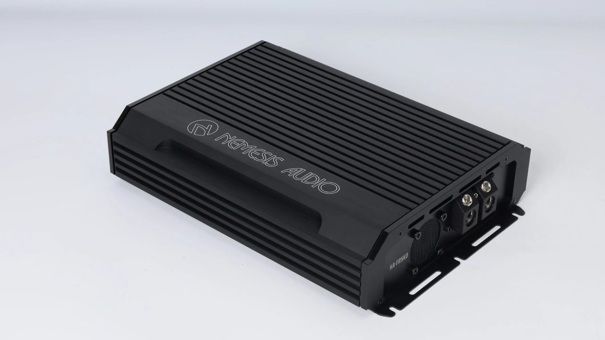 Nemesis Audio NA-FR5KD 5000W RMS full range amplifier angled top view