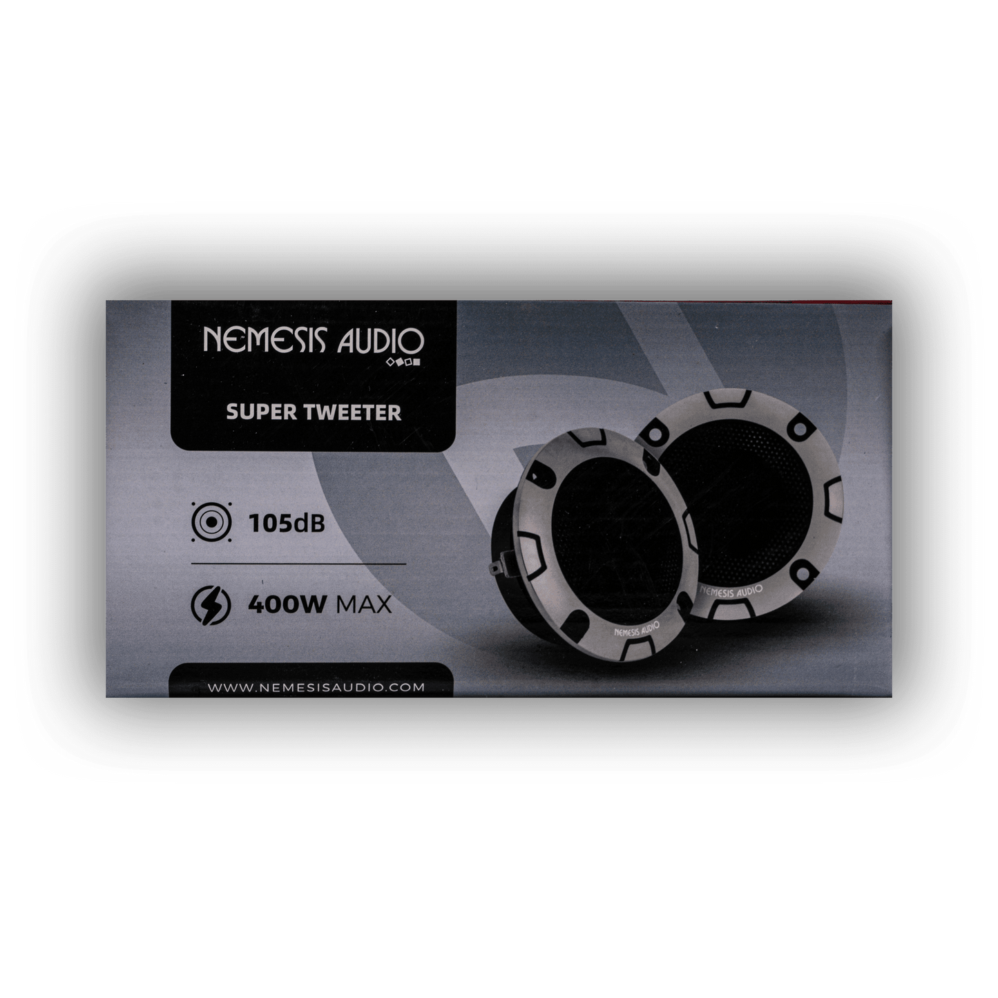 Nemesis Audio NA-TW19 super tweeters pair retail box front