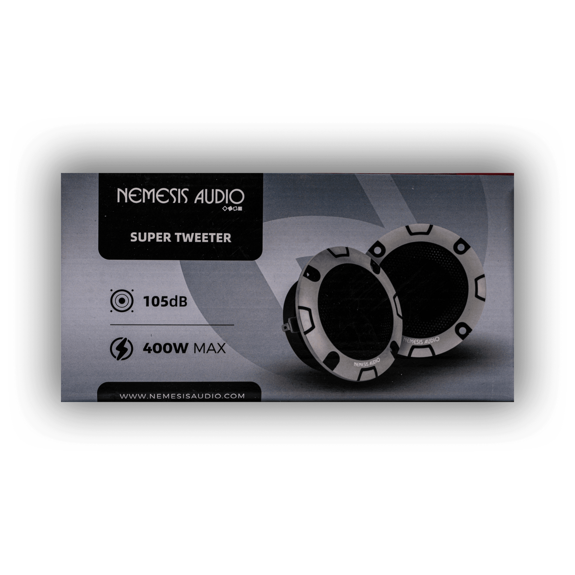 Nemesis Audio NA-TW19 super tweeters pair retail box front