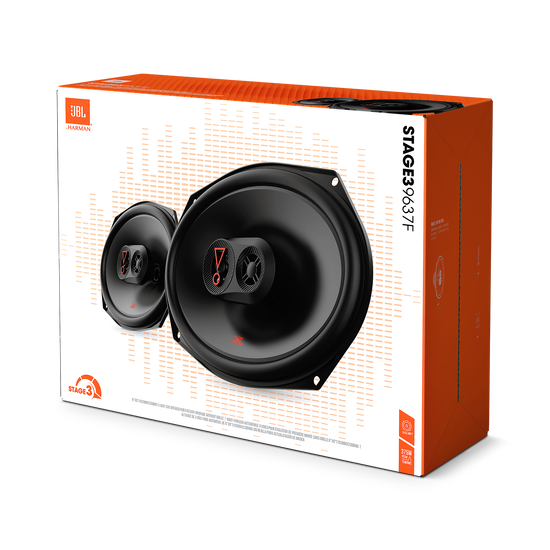 JBL Stage3 9637F 6x9 coaxial speakers package image
