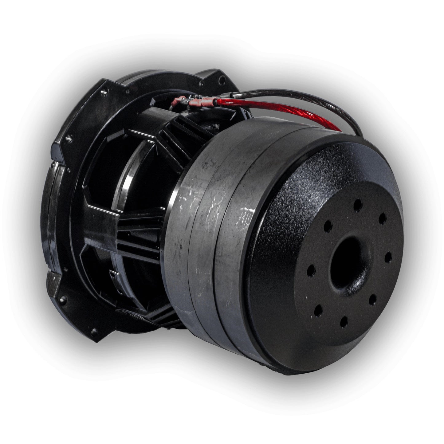Nemesis Audio NA-8T Team Series 8-inch subwoofer motor and basket detail