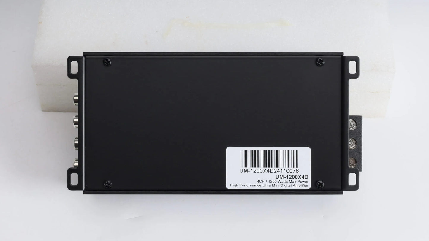 UM-1200X4D | 1200W Max/ 600W RMS 4-Channel Ultra Micro Class D Amplifier image 12
