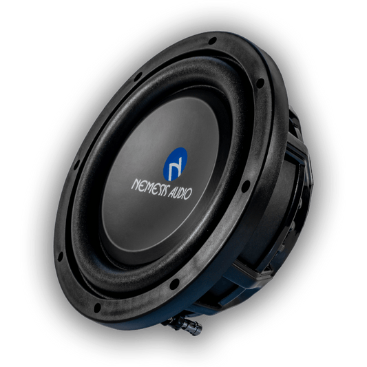 Nemesis Audio NA-8SLM V.2 8-inch shallow mount subwoofer right side view