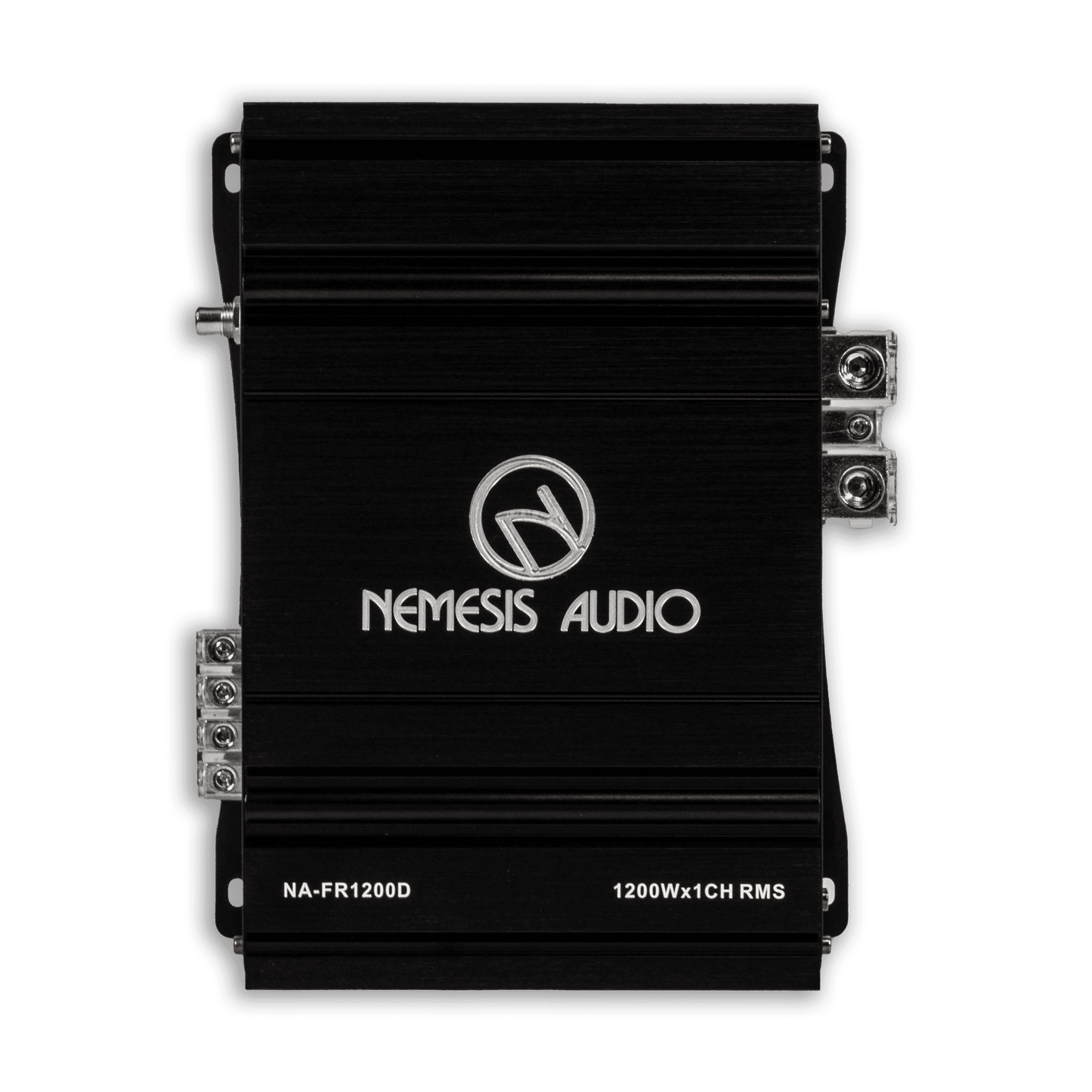 Nemesis Audio NA-FR1200D full range monoblock amplifier front panel