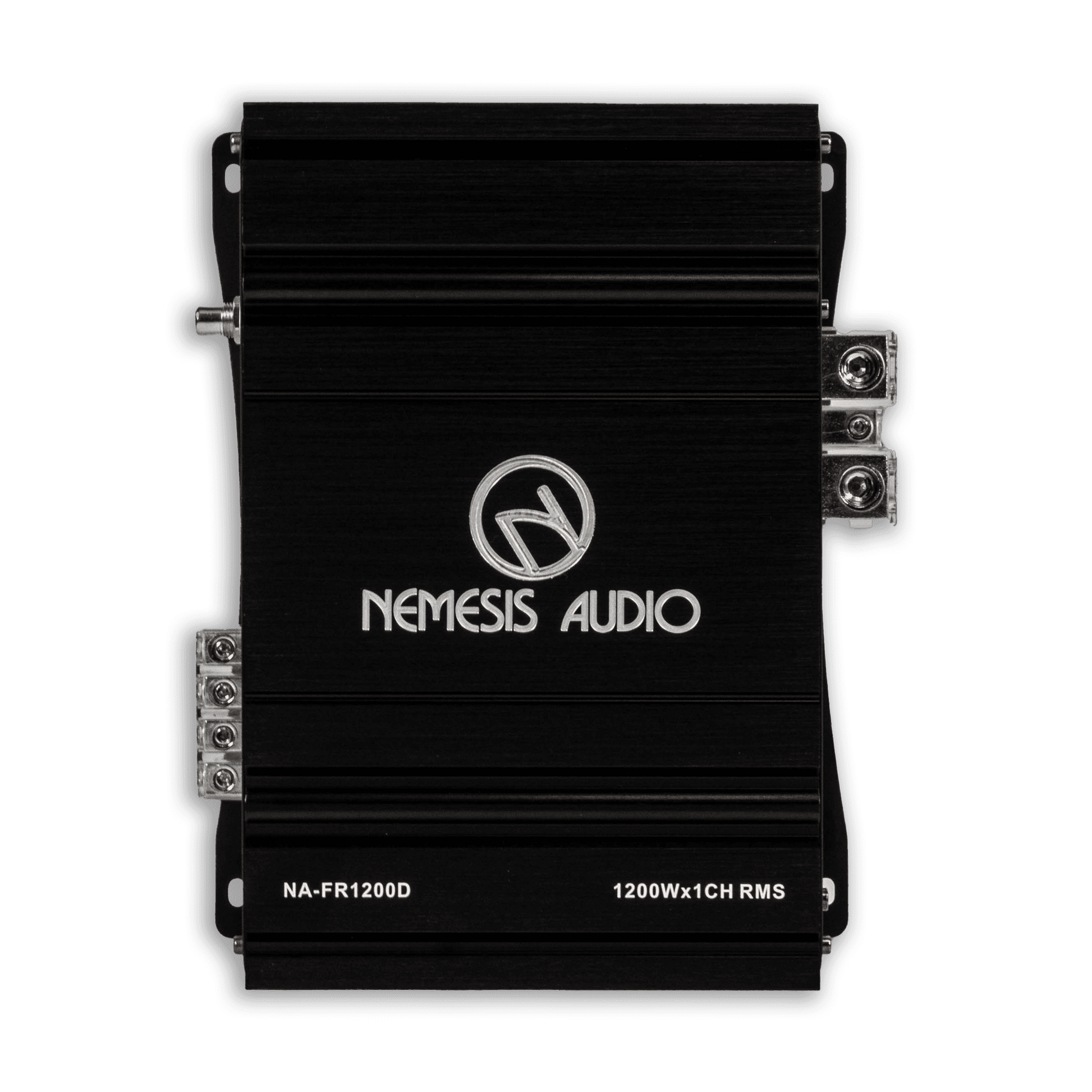 Nemesis Audio NA-FR1200D full range monoblock amplifier front panel