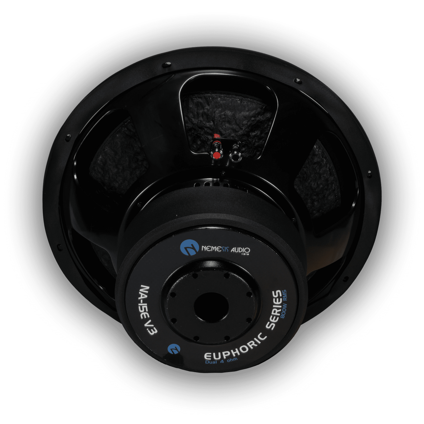 Nemesis Audio NA-15E V.3 15-inch subwoofer rear motor view