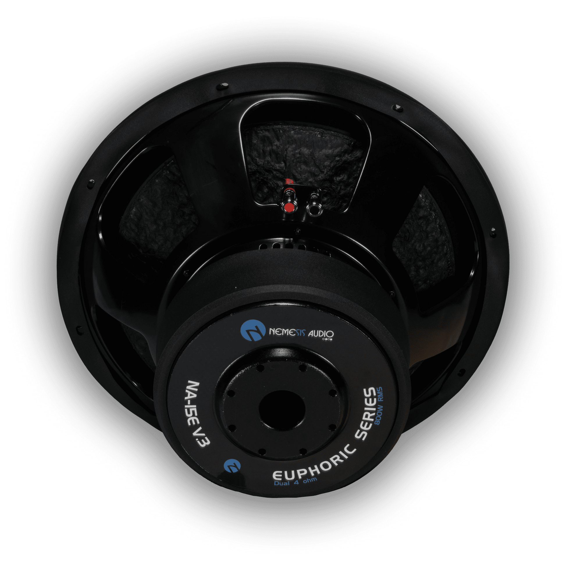 Nemesis Audio NA-15E V.3 15-inch subwoofer rear motor view