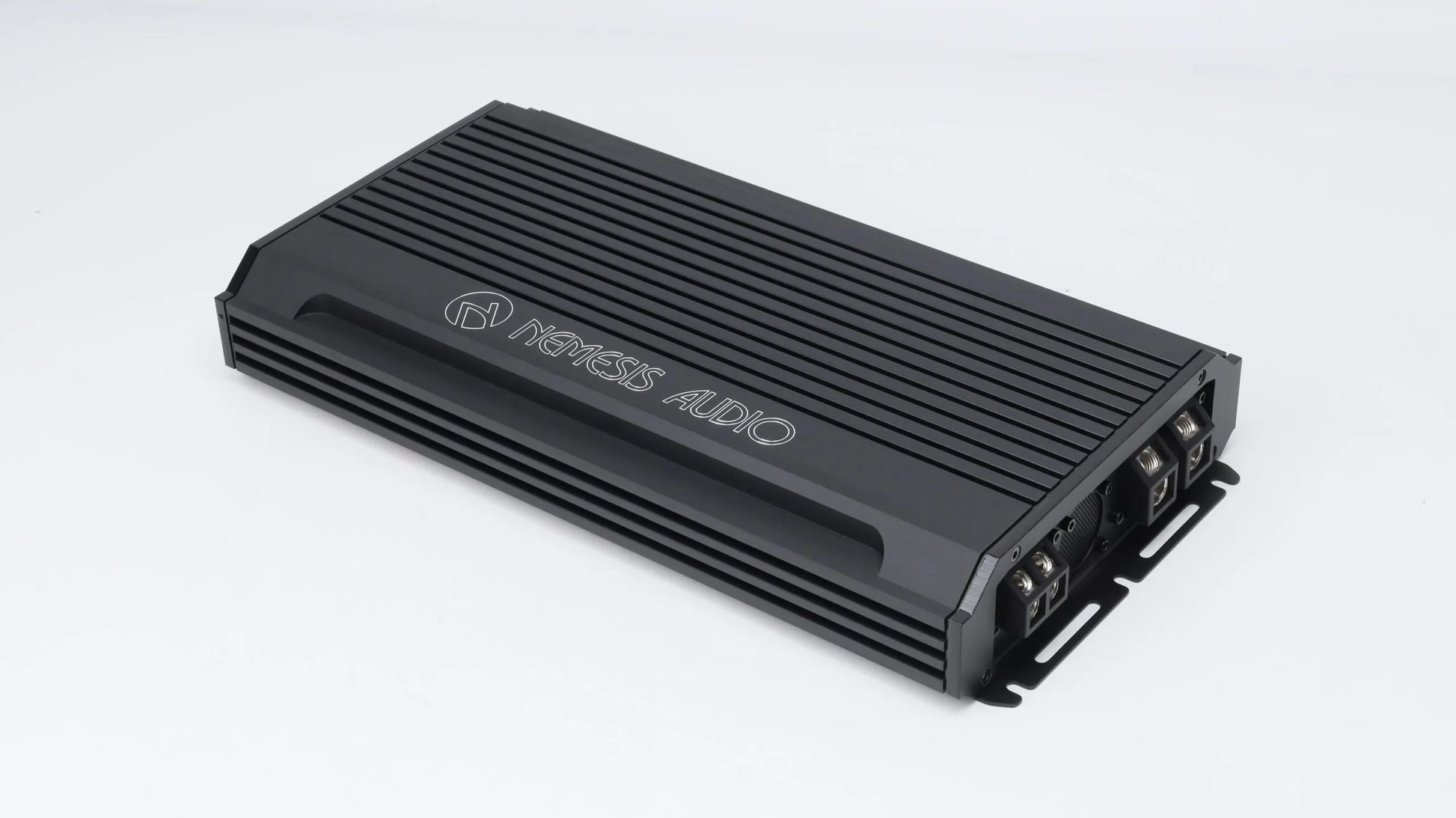 Nemesis Audio FIERCE-6KD 3000W RMS monoblock amplifier front angle