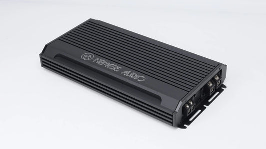 Nemesis Audio FIERCE-6KD 3000W RMS monoblock amplifier front angle