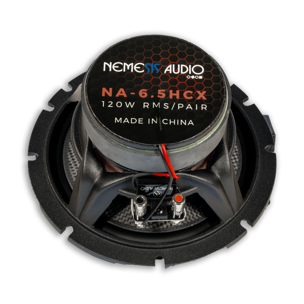 Nemesis Audio NA-6.5HCX 6.5-inch coaxial speaker rear view