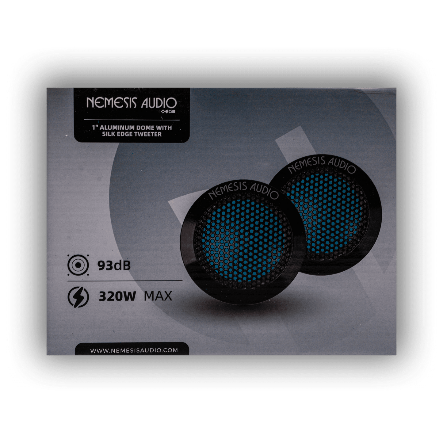 Nemesis Audio NEO-TW11 dome tweeters pair retail box front