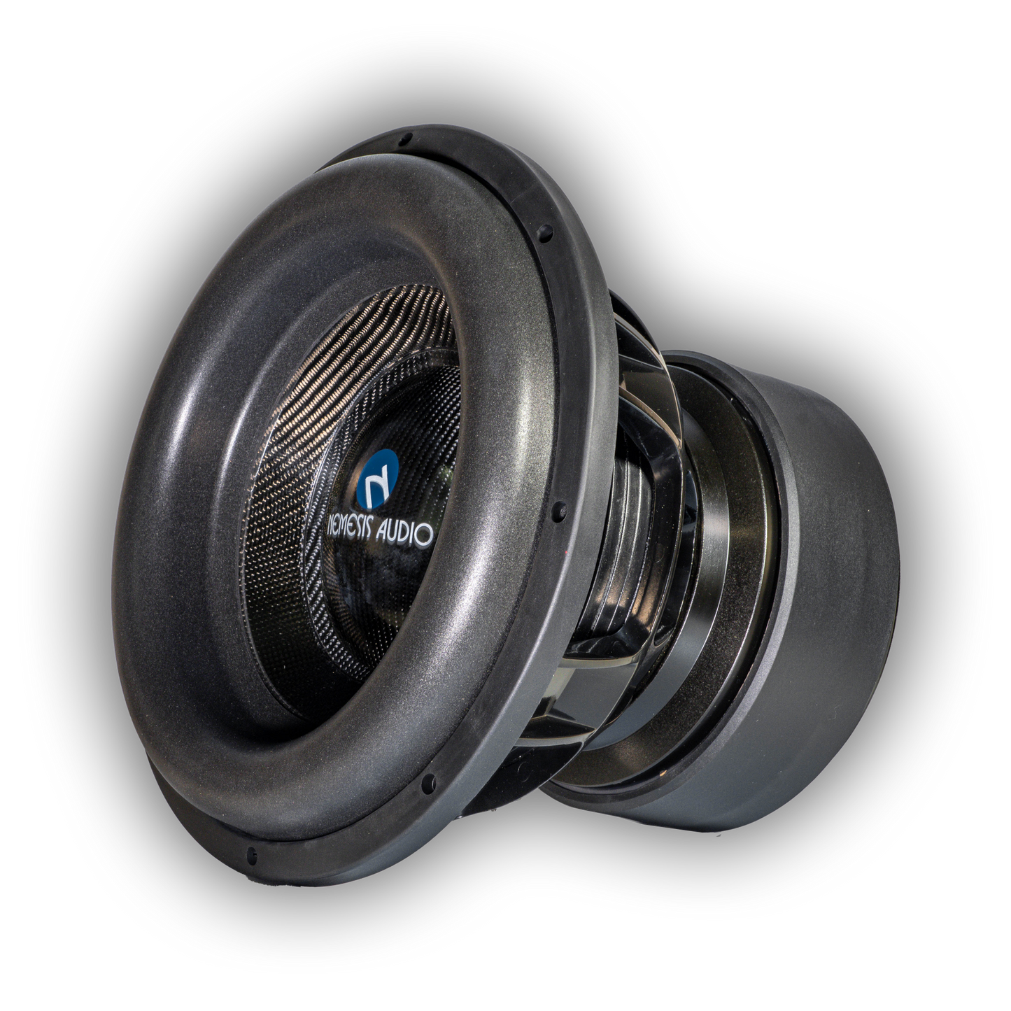 Nemesis Audio NA-TEAM-15 dual 1 or 2 ohm competition subwoofer angle view