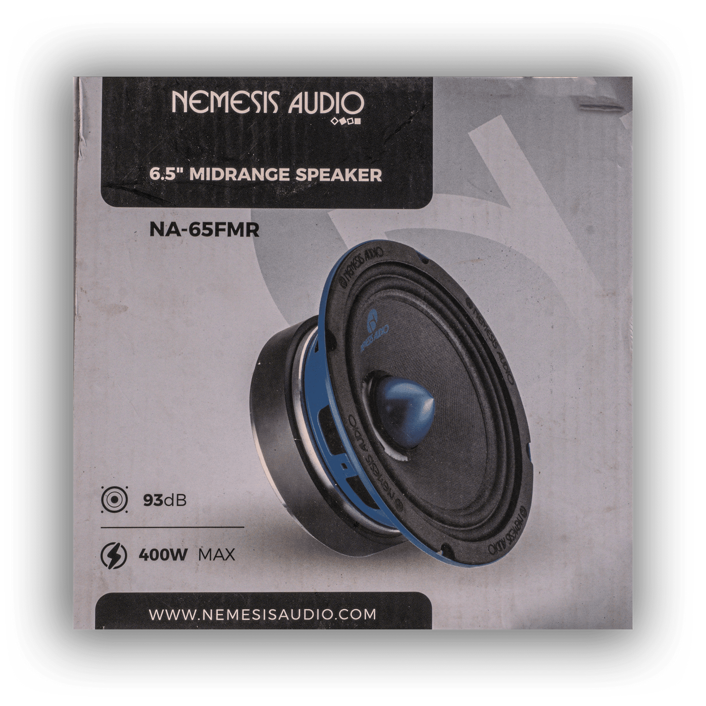 Nemesis Audio NA-65FMR 6.5-inch 200W RMS speaker retail box front