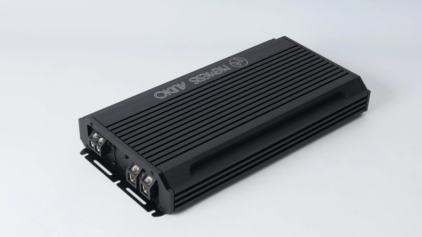 Nemesis Audio FIERCE-6KD Class-D bass amplifier side detail