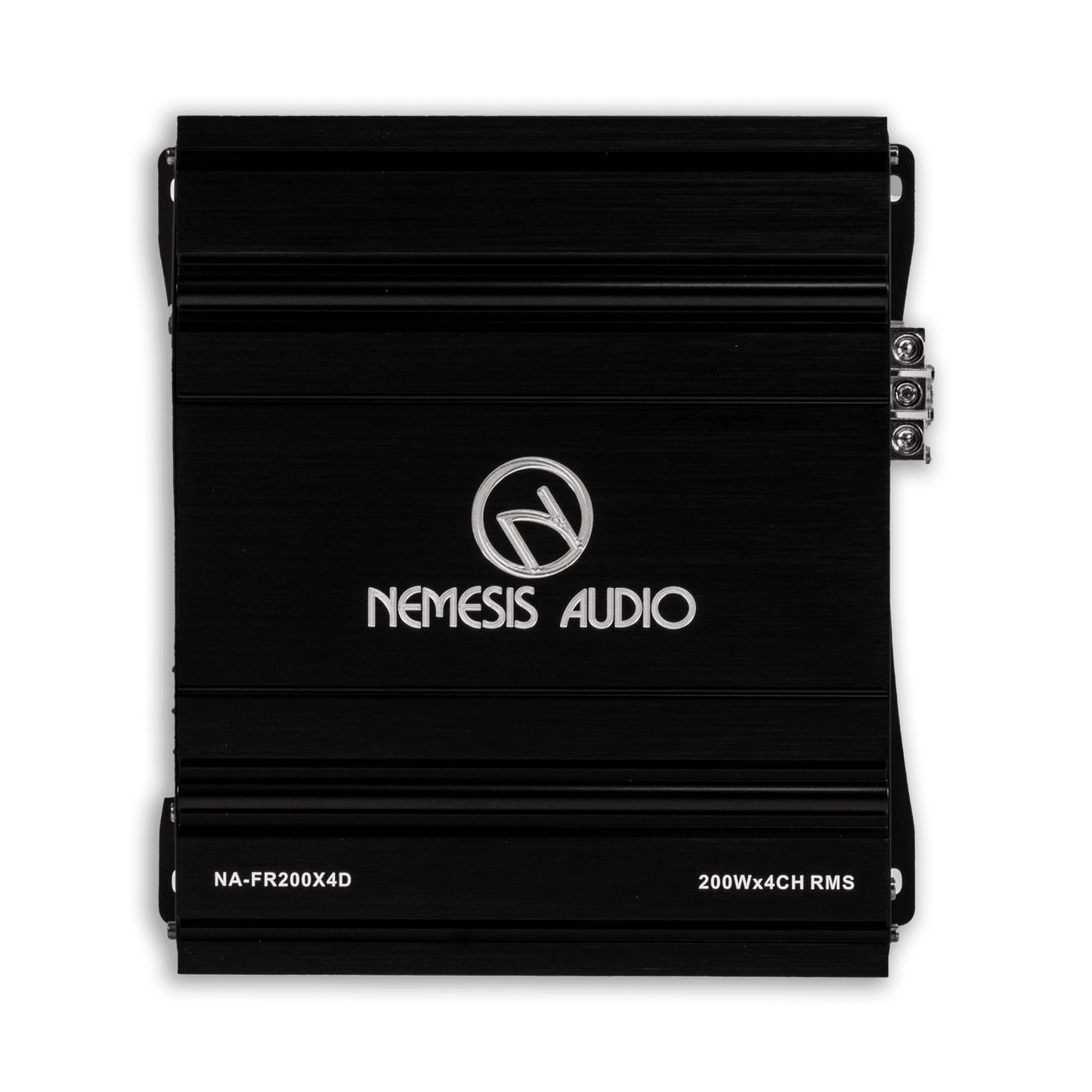 Nemesis Audio NA-FR200X4D 4-channel Class D pro audio amplifier front panel